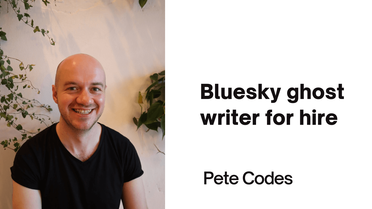 Bluesky ghost writer for hire